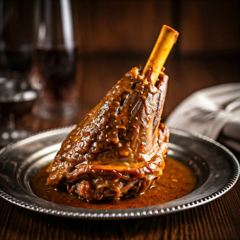 Braised Lamb Shanks: A Gourmet Meal Made Easy