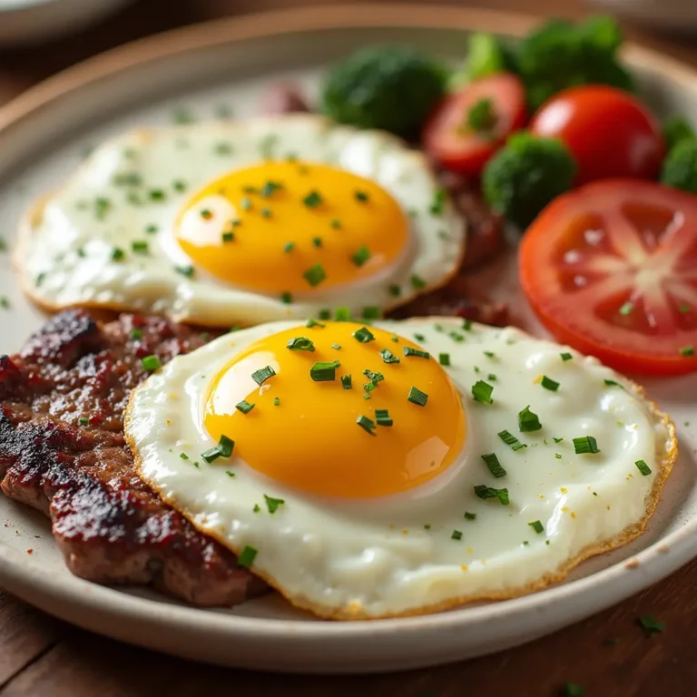 Classic Steak and Eggs