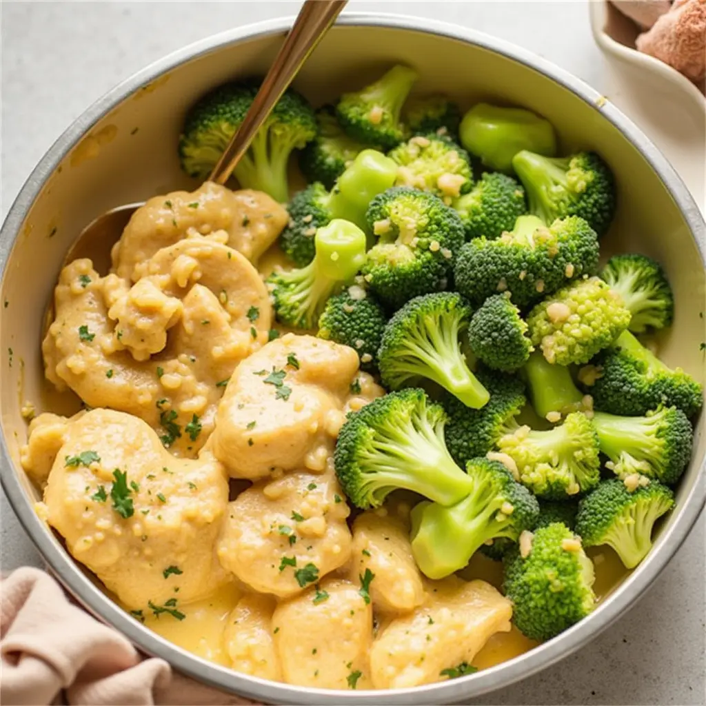 
Cozy Chicken & Broccoli in Parmesan Cream