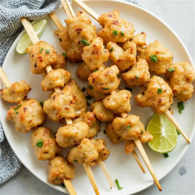 Honey Garlic Chicken Skewers