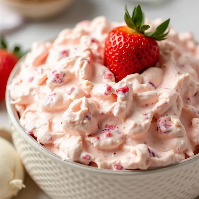 perfect strawberry fluff salad